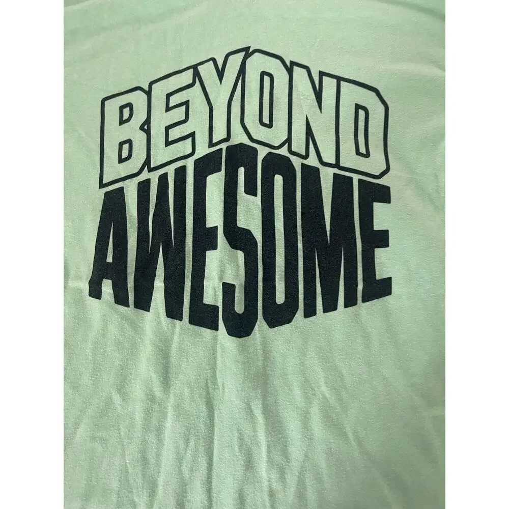 The Children's Place Girls Green Beyond Awesome Graphic T-Shirt Youth Size XL 14